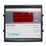 Tense DA-209: Đồng hồ đo: Dòng điện (A) 1 pha, kiểu lắp đặt-Mặt cánh tủ