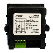 Tense DJ-V96: Đồng hồ đo:  Điện áp (V) 1 pha, kiểu lắp đặt-Mặt cánh tủ