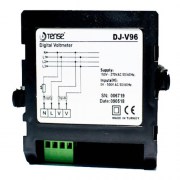 Tense DJ-V96: Đồng hồ đo:  Điện áp (V) 1 pha, kiểu lắp đặt-Mặt cánh tủ