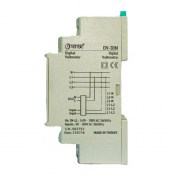 Tense DV-DIN: Đồng hồ đo:  Điện áp (V) 1 pha, kiểu lắp đặt-Din rail