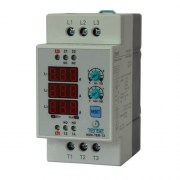 Tense KON-TER-12: Digital contactor kèm bảo vệ nhiệt 12A, kiểu lắp đặt-Din rail