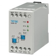 Tense SSR-19: Relay mức nước (kết hợp với điện cực đo), cho ứng dụng 2 bể: 1 bể cấp nước, 1 bể nồi hơi, kiểu lắp đặt-DIN Rail hoặc bảng gắn