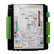 Tense TDK-02: Relay điều khiển động cơ bơm ba pha, kiểu lắp đặt-Mặt cánh tủ